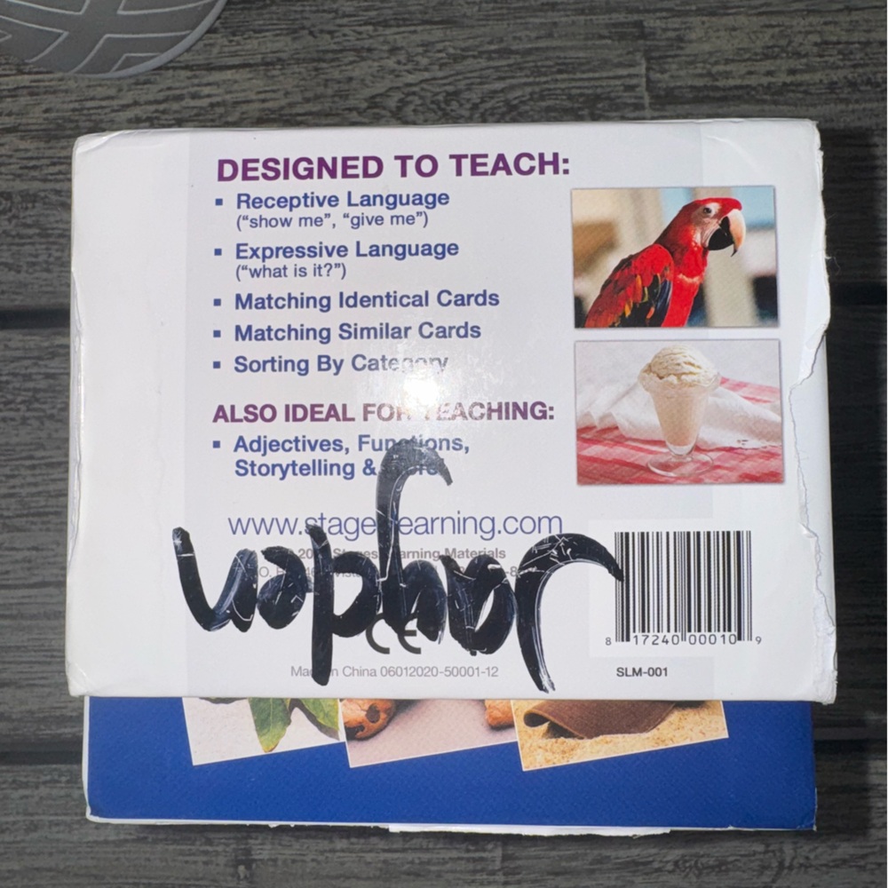 Stages Learning Picture Language Building Cards Set - Picture 4 of 4